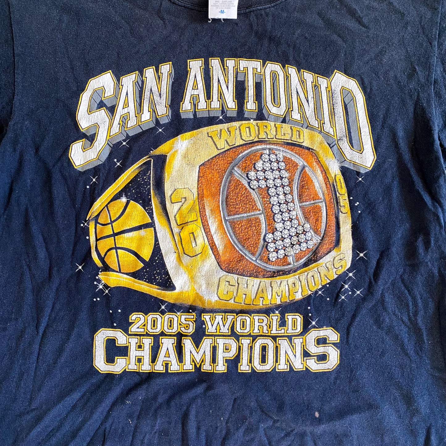 San Antonio Spurs ’05 Ring T-Shirt (M)