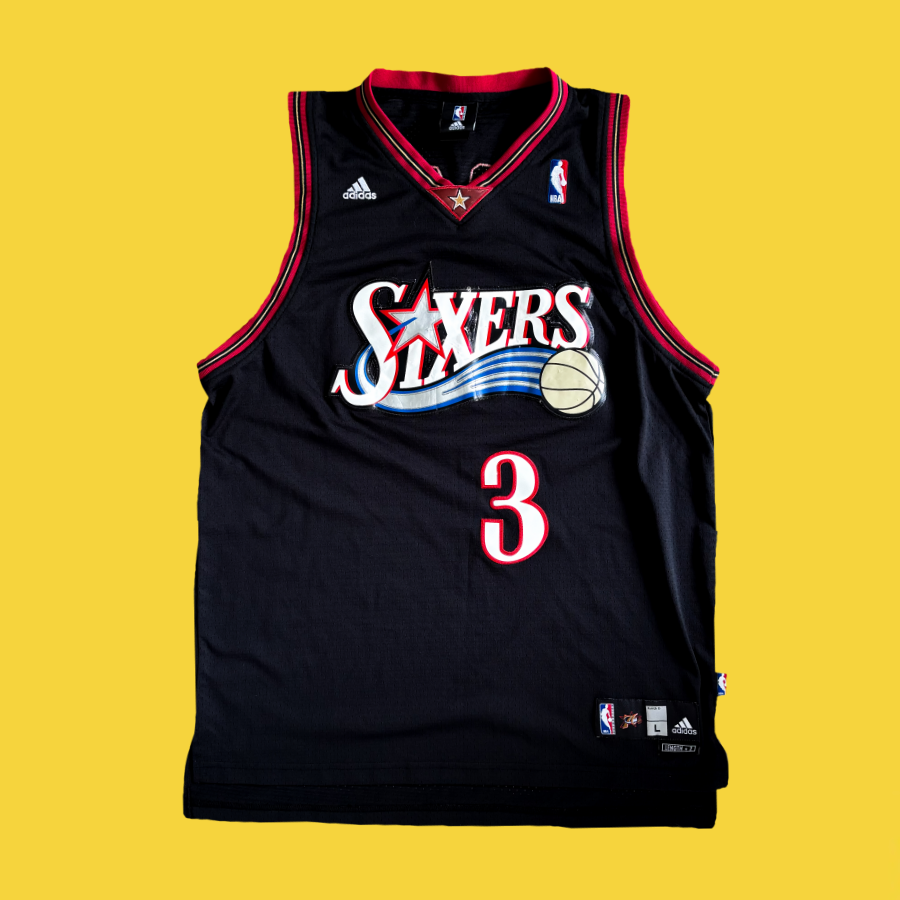 Allen Iverson ‘00s Sixers Home Jersey (L)