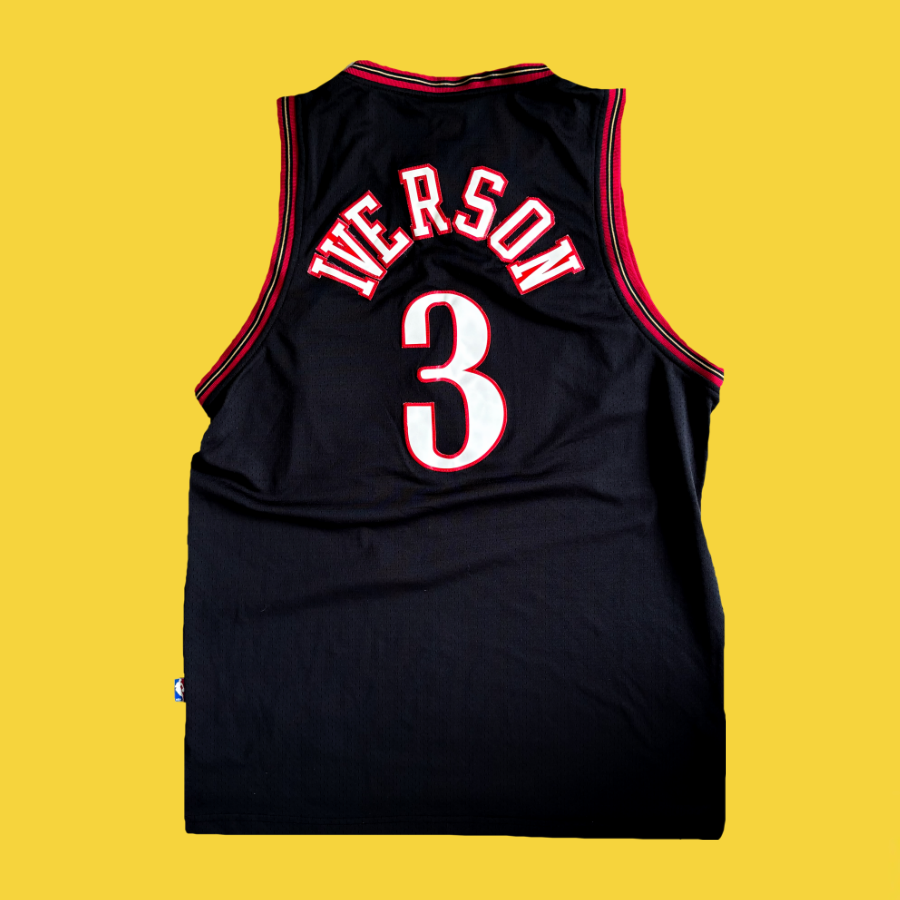 Allen Iverson ‘00s Sixers Home Jersey (L)