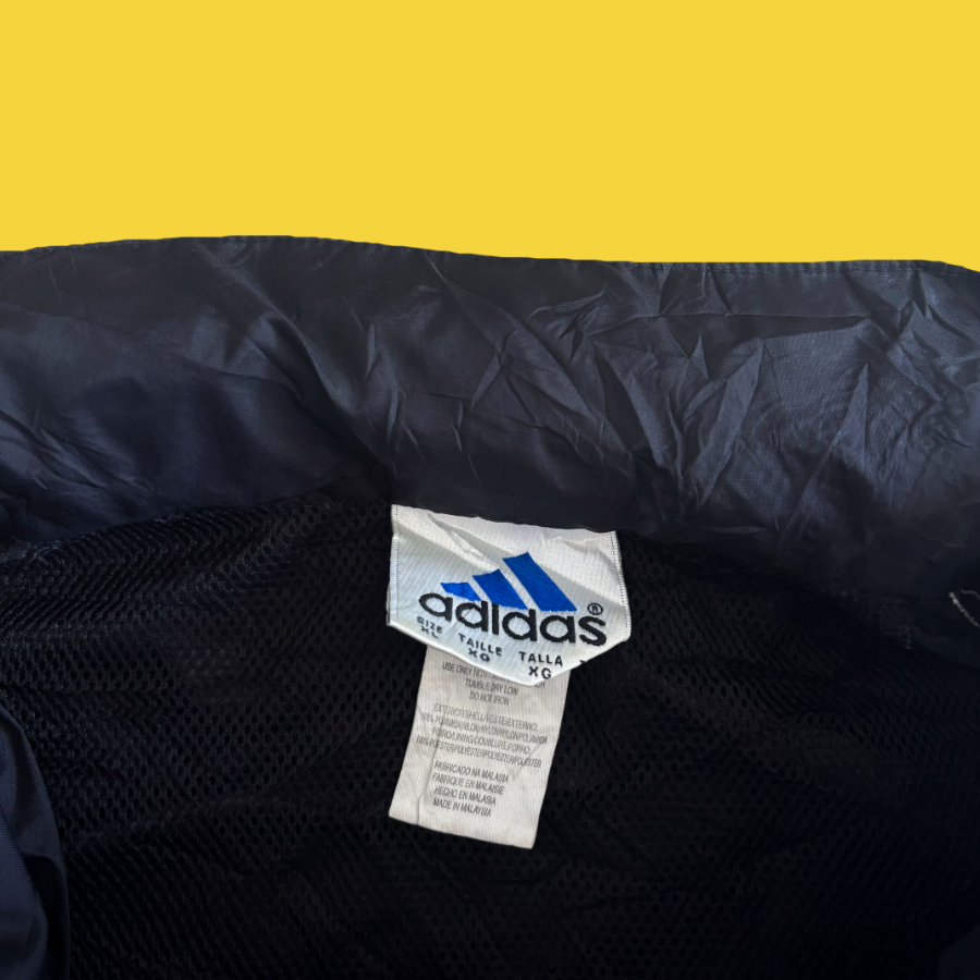 Adidas 90s Windbreaker Packable Hooded Sleeve Logo (XL)