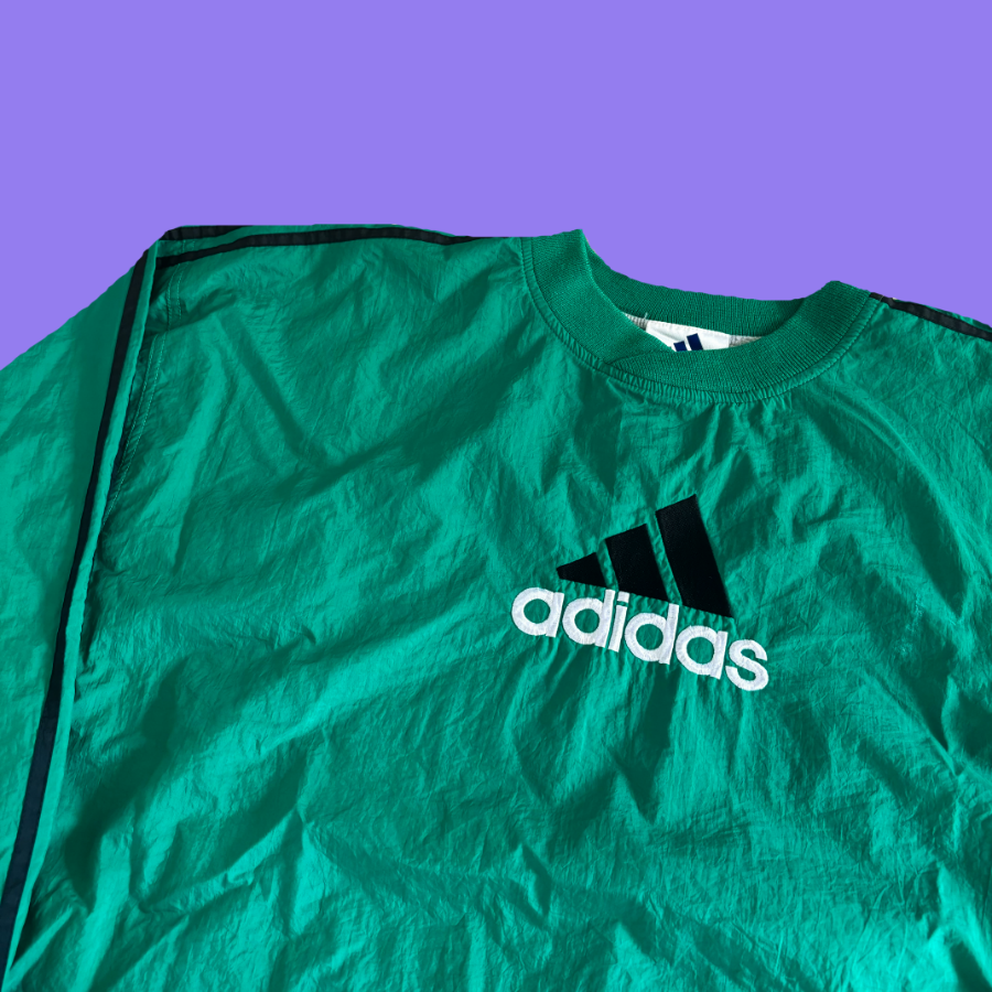 Adidas 90s Green Pullover (XL)