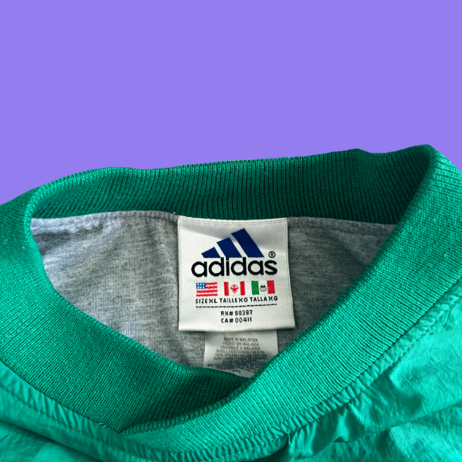 Adidas 90s Green Pullover (XL)