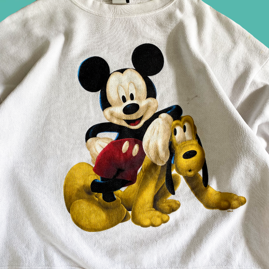 Vintage Mickey Mouse Crewneck (L)