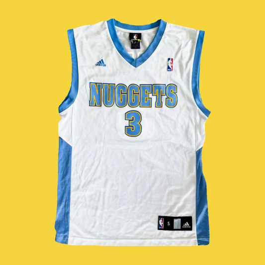 Adidas Denver Nuggets Iverson Jersey (S fits M/L)