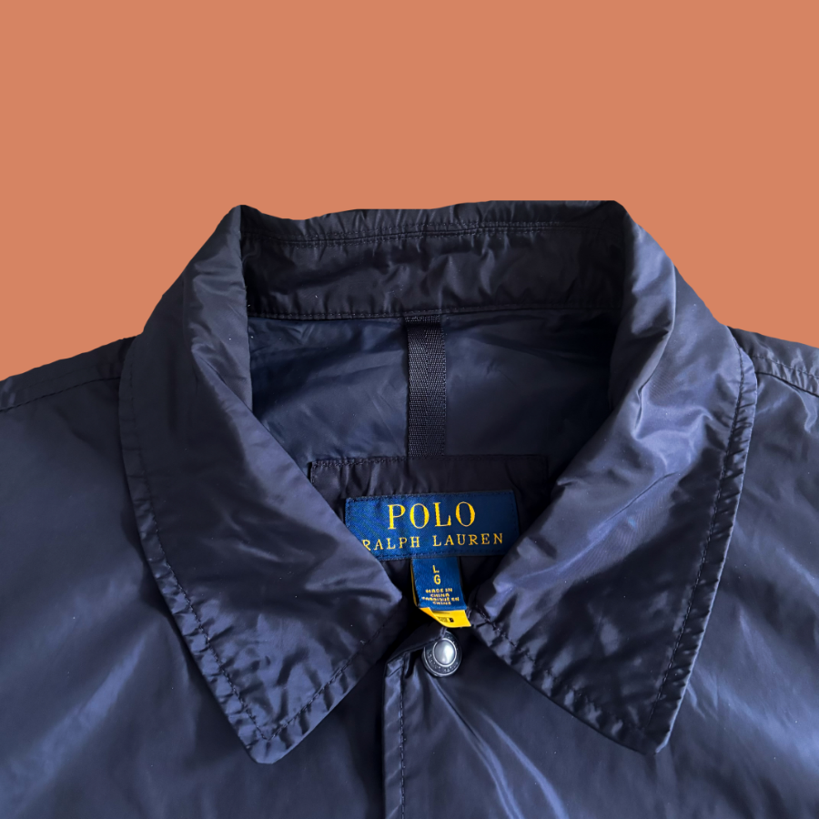 Ralph Lauren Windbreaker Button Up Jacket (L)