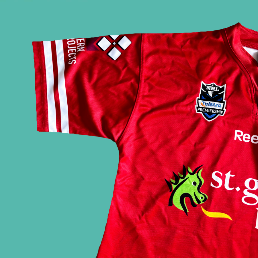 2010 St George Illawarra Dragons NRL Jersey (M)