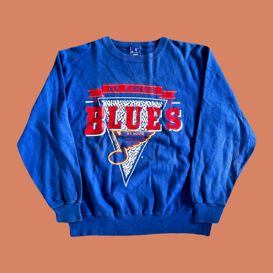 90s Champion St Louis Blues Crewneck (XL)