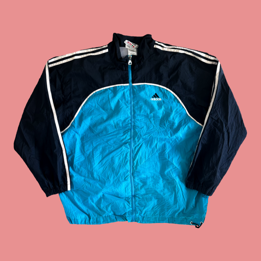 Adidas 90s Aqua Windbreaker Jacket (L)